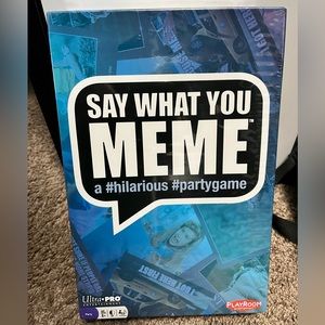 Factory Sealed Say What You Meme Party Game 2nd Edition